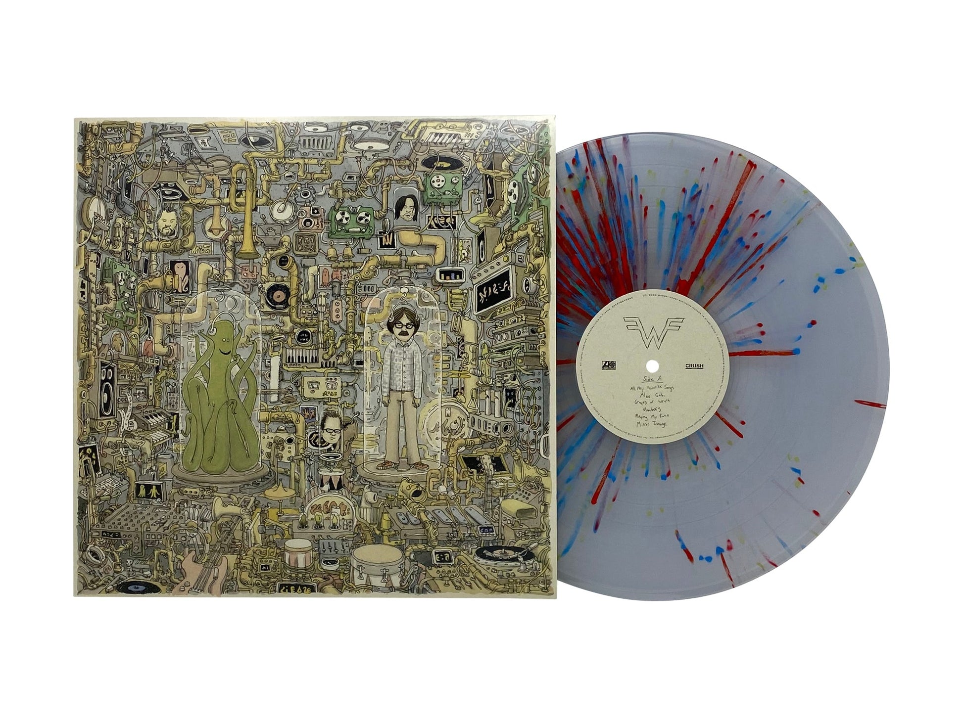 Weezer - OK Human (Limited Edition Splatter Colored Vinyl) Vinyl Record