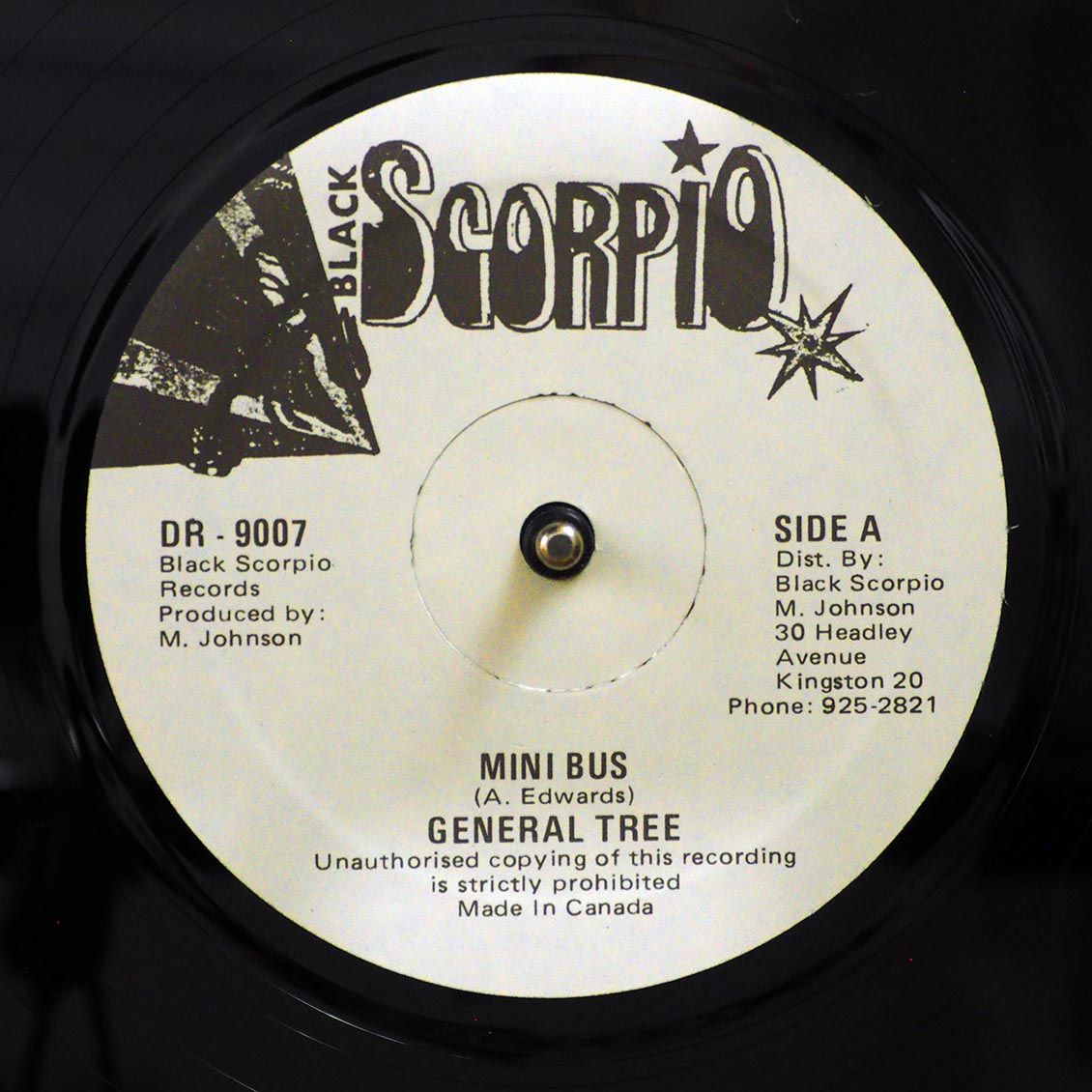 General Trees - Mini Bus (Extended Mix)  /  Sassa Frass - Lovable Bubbs; Version (orig. press) 12" Vinyl Record