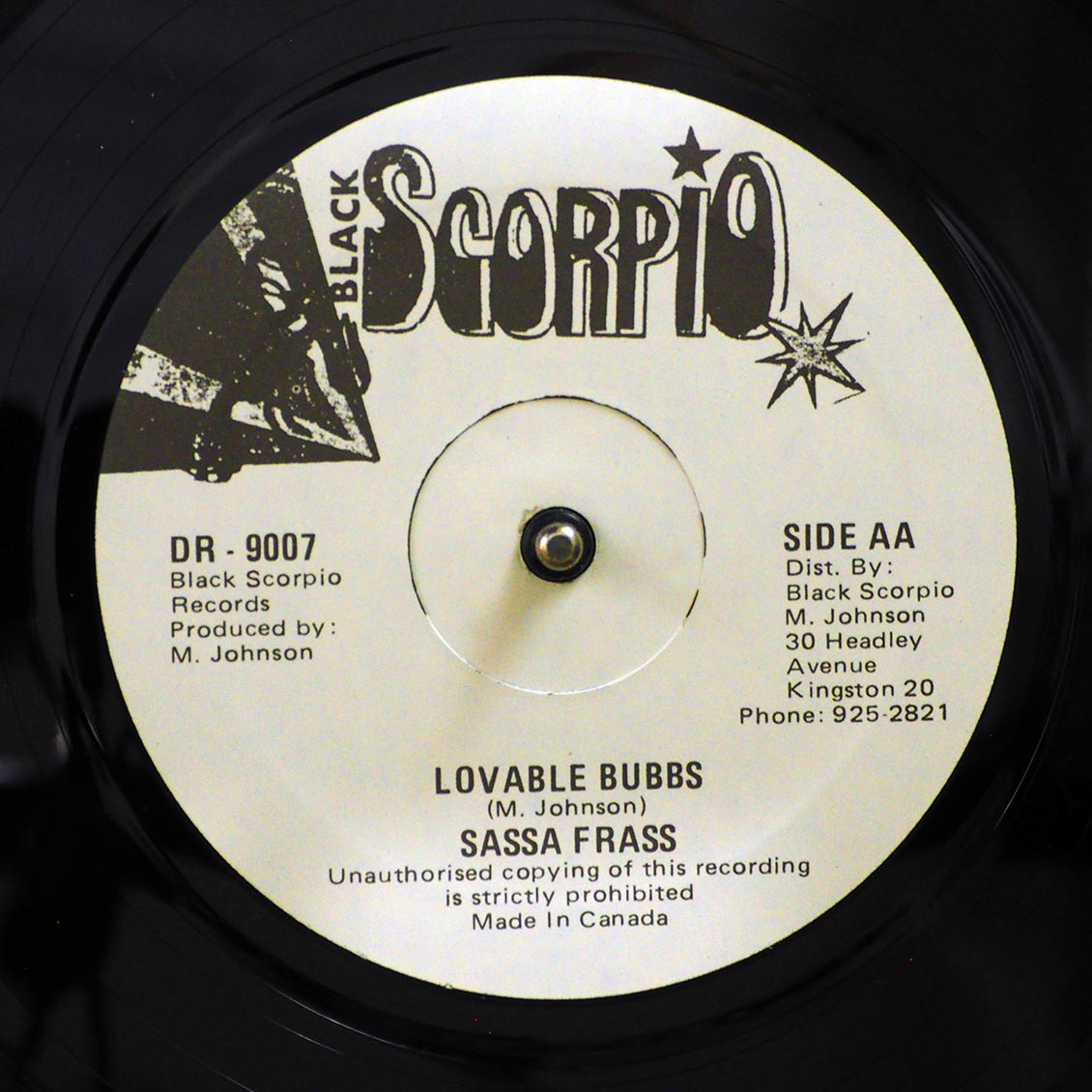 General Trees - Mini Bus (Extended Mix)  /  Sassa Frass - Lovable Bubbs; Version (orig. press) 12" Vinyl Record