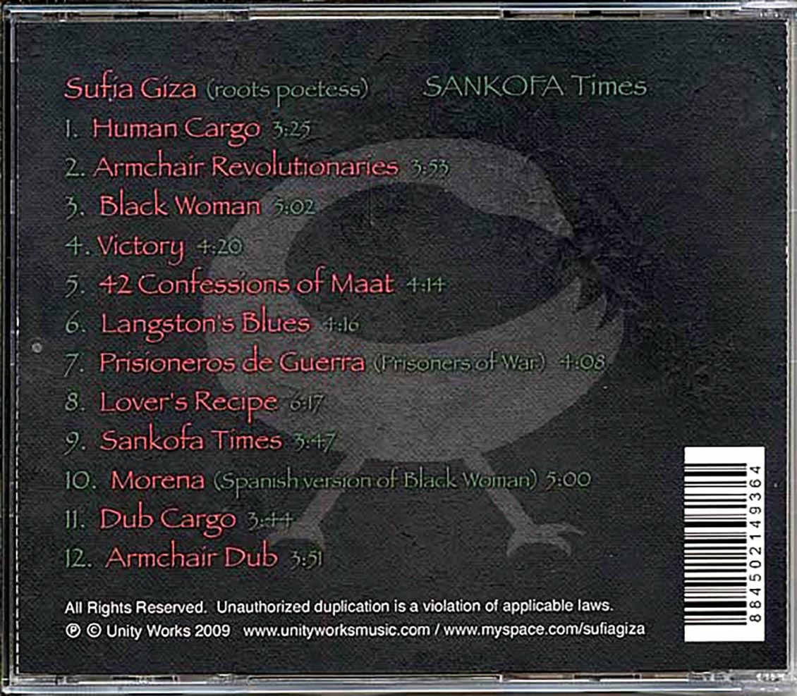 Sufia Giza - Sankofa Times Music CD