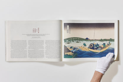 Hokusai. Thirty-six Views of Mount Fuji (German, French, English) Book