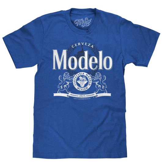Cerveza Modelo Beer Mens T Shirt Officially Licensed Royal Blue