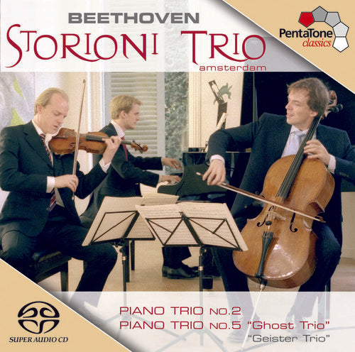 the album cover for Storioni Trio - Piano Trios