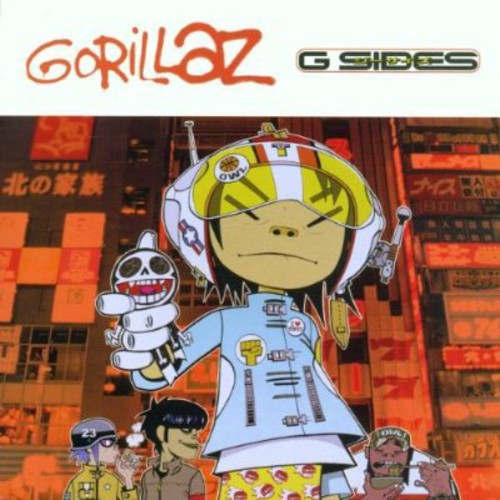 the album cover for Gorillaz - G Sides [Import]