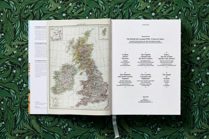 British Isles 1900. A Portrait in Colour (German, French, English) Book