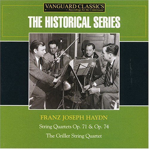 Haydn: String Quarterts Op 71 & Op 74 [Remastered] Music CD
