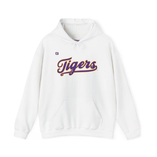 LSU Baseball Tigers Script Hoodie
