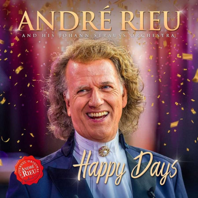 Andre; Johann Strauss Orchestra Rieu - Happy Days  Music CD