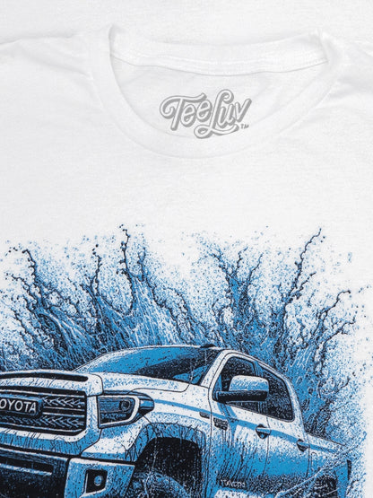 Toyota Tundra Pickup Truck Mens T Shirt Officially Licensed White