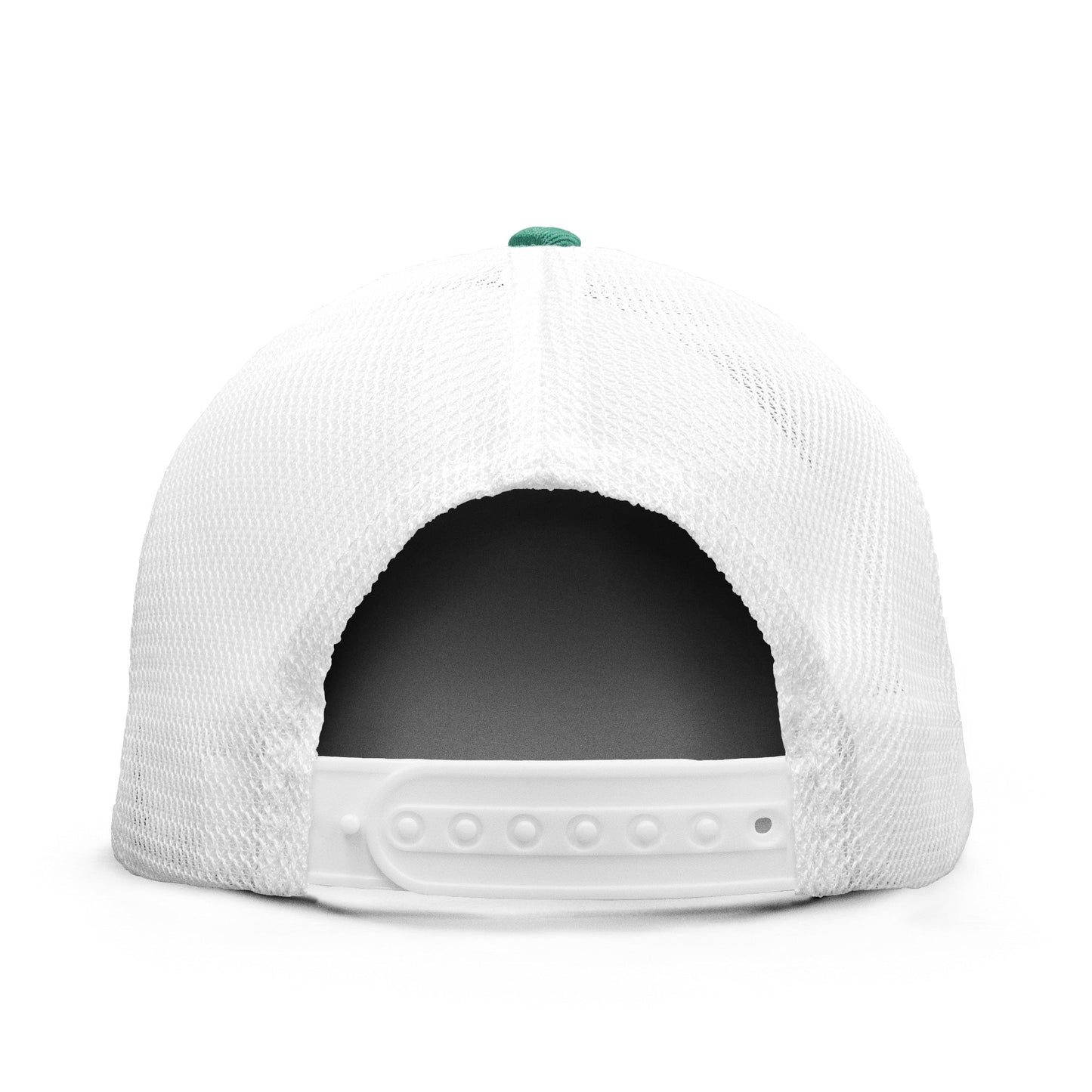 Toyota Car Emblem Mesh Back Baseball Hat Officially Licensed - Turquoise/White