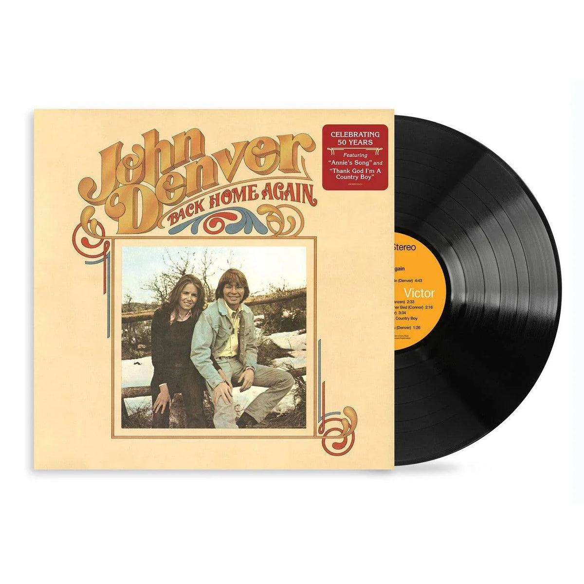 John Denver - Back Home Again (50th Anniversary Edition) Vinyl Record