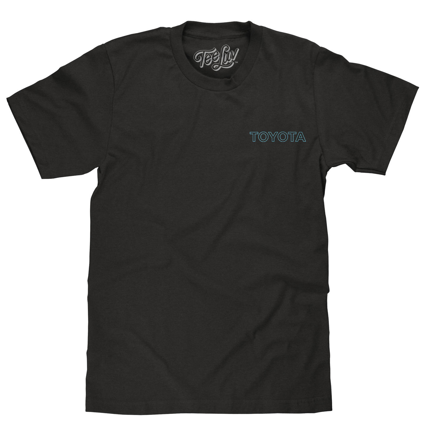Toyota Supra Double Sided 80s Graphic Mens T Shirt Officially Licensed Black