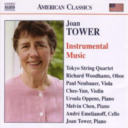 the album cover for Joan Tower - Instrumental Music
