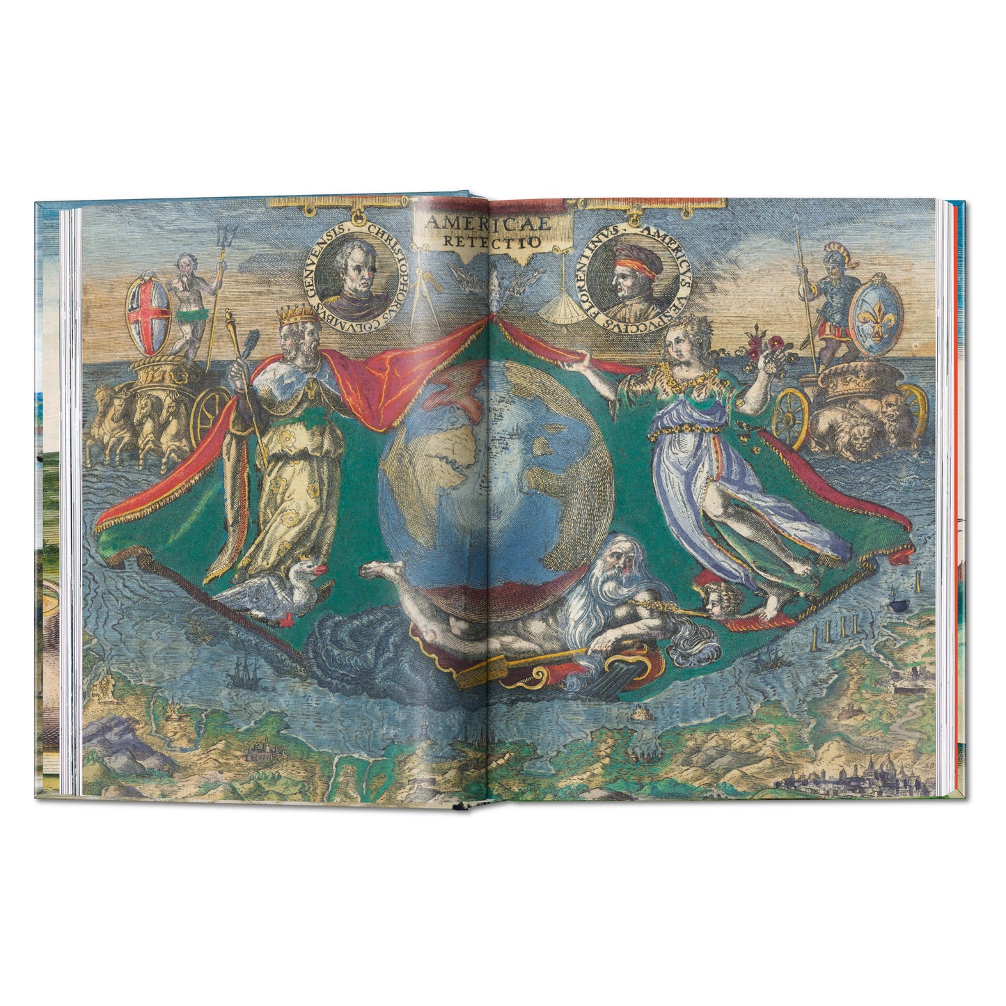 Theodore de Bry. The New World. 45th Ed. (English) Book
