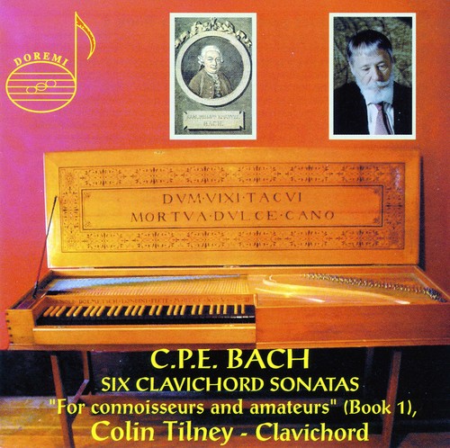 Bach,c.p.e. / Tilney - Six Clavichord Sonatas - Music CD