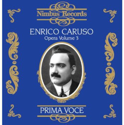 the album cover for Enrico Caruso - Enrico Caruso in Opera 3