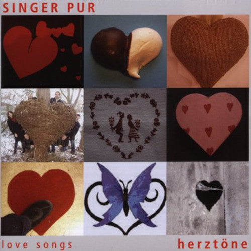the album cover for Singer Pur - Herztone - Love Songs