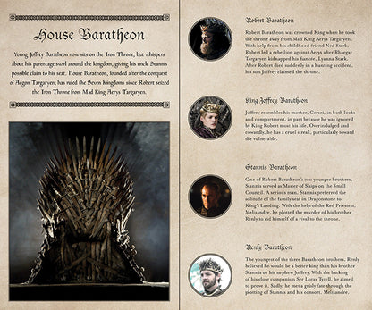 Game of Thrones: House Baratheon Hardcover Ruled Journal (Large)