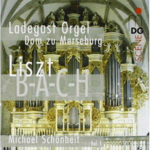 the album cover for BACH/LISZT - Organ Works Vol. 1