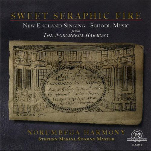 the album cover for Stephen Marini - Sweet Seraphic Fire