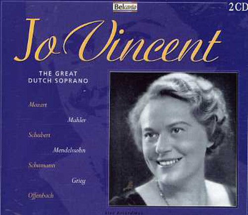 Vincent,jo - Great Dutch Soprano - Music CD