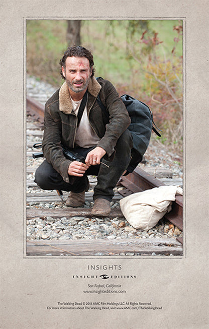 The Walking Dead Hardcover Ruled Journal - Rick Grimes