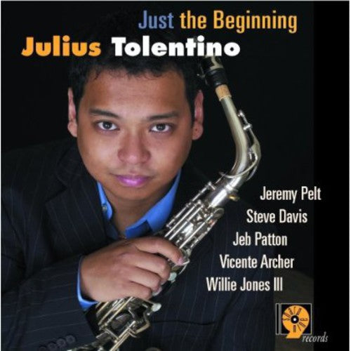 the album cover for Julius Tolentino - Just the Beginning