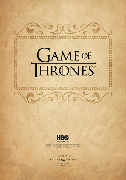 Game of Thrones: Deluxe Hardcover Sketchbook
