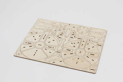 IncrediBuilds: Star Wars: Millennium Falcon Deluxe Book and Model Set