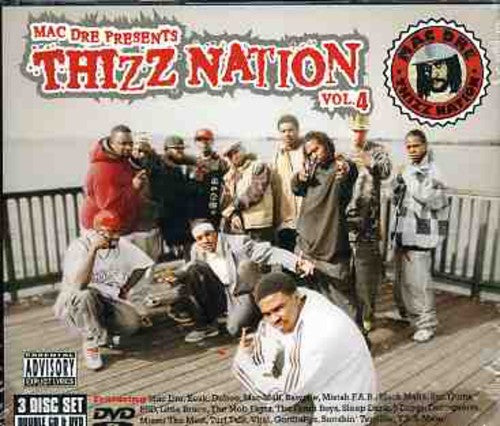 the album cover for Mac Dre - Mac Dre Presents Thizz Nation, Vol. 4