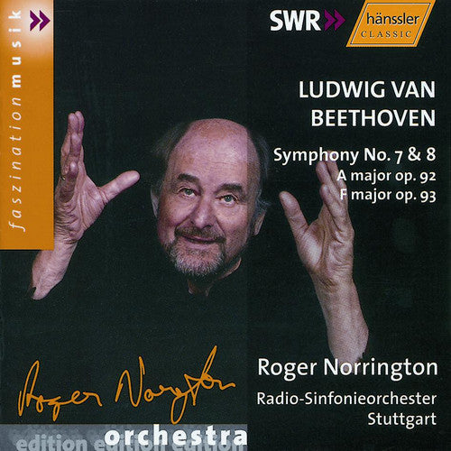 the album cover for Roger Norrington - Symphony 7 a Major Op 92