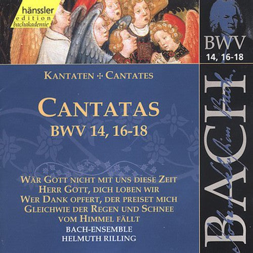 Bach / Gachinger Kantorei / Rilling - Sacred Cantatas Bwv 14 16 17 18 - Music CD
