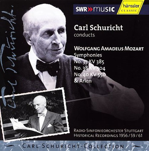 Mozart / Schuricht / Rso Stuttgart Swr - Symphonies 35 38 & 40 - Music CD