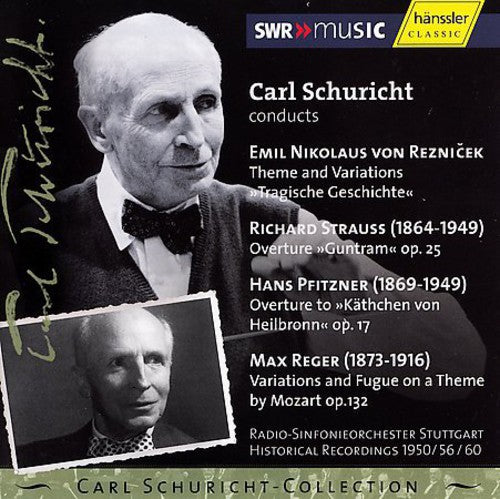 Reger / Schuricht / Radio So Stuttgart Des Sw - Variations & Fugue On A Theme By Mozart - Music CD