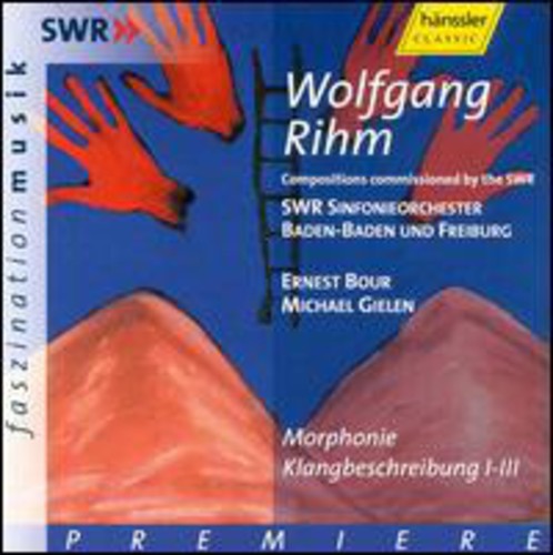 Rihm / Ade-jesemann / Bair-jvenz / Gielen / Bour - Morphonie For Orchestra & Solo String Quartet - Music CD