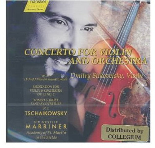 Tchaikovsky / Sitkovetsky / Marriner - Concerto For Violin & Orchestra - Music CD