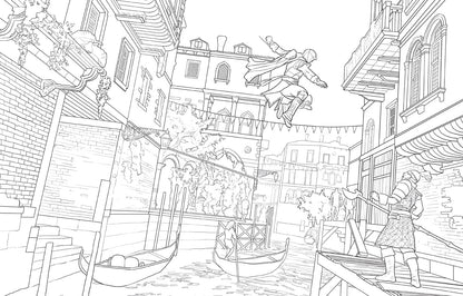 Assassin's Creed: The Official Coloring Book