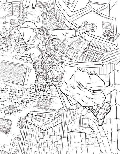 Assassin's Creed: The Official Coloring Book