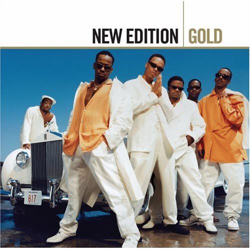the album cover for New Edition - Gold