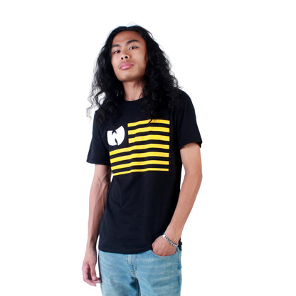Wu-Tang Clan Officially Licensed Wu Flag Mens T Shirt Black