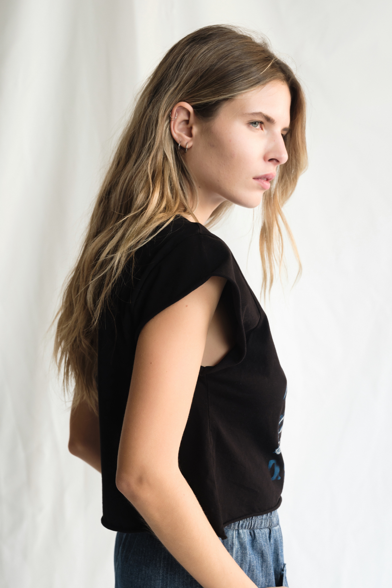 Queen Tour of 75 Womens Top Shirt Black