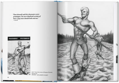 The Little Book of Tom. Blue Collar (German, French, English) Book
