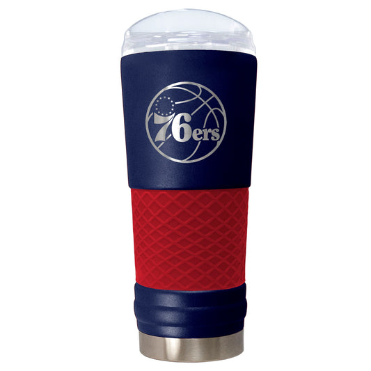 Philadelphia 76ers "The Draft" 24 oz. Stainless Steel Travel Tumbler