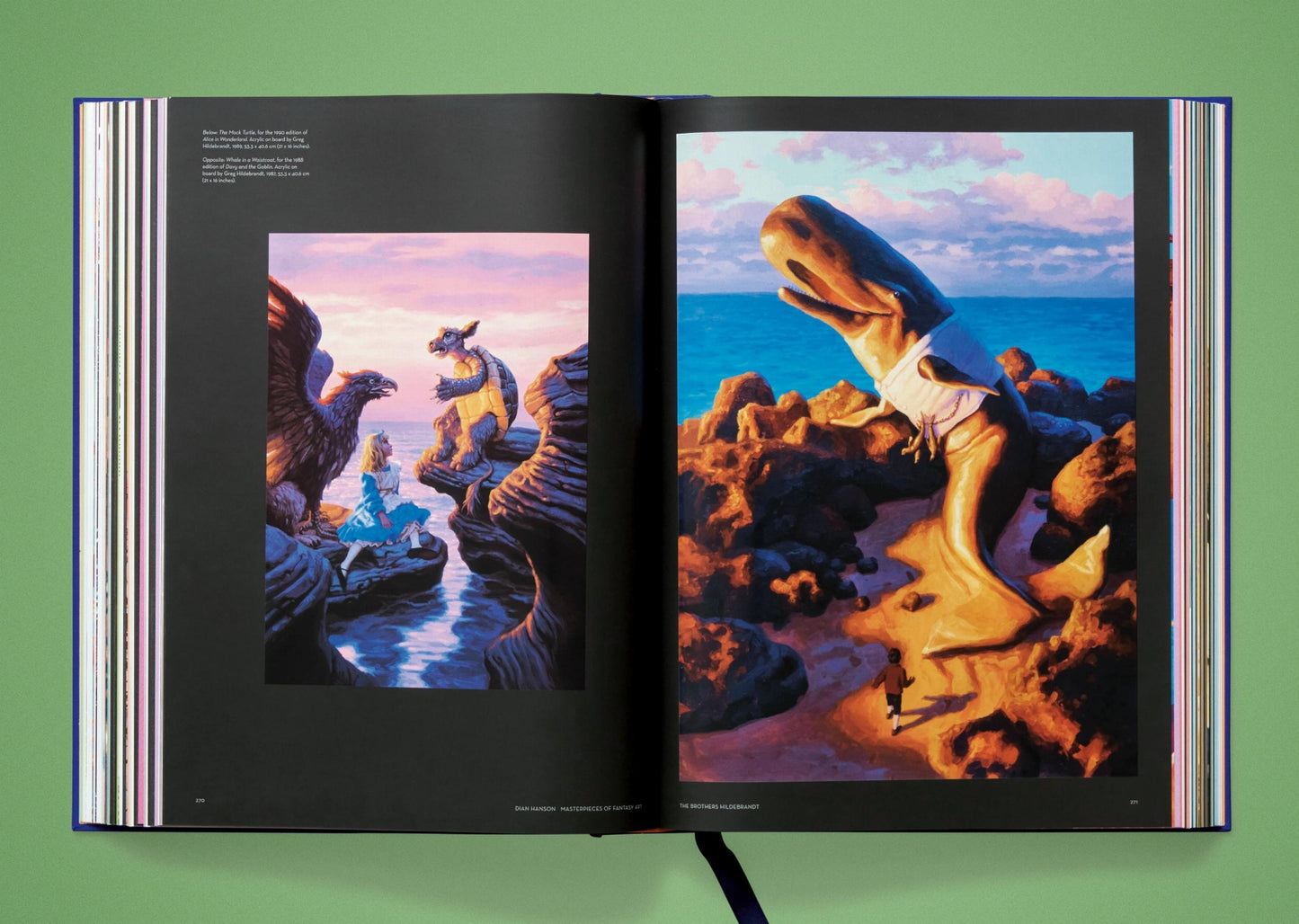Masterpieces of Fantasy Art (German, French, English) Book