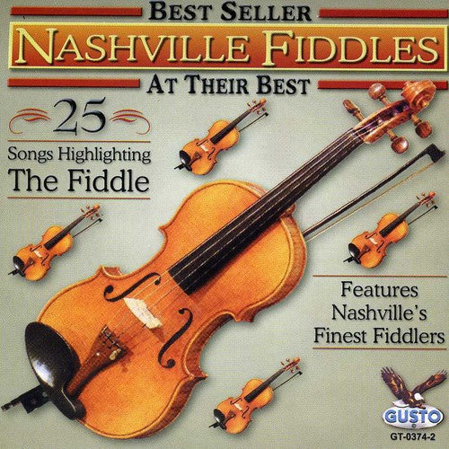 Nashville Fiddles - At Their Best: 25 Songs - Music CD