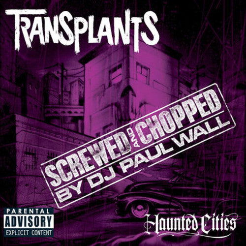 the album cover for Transplants - Haunted Cities