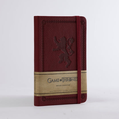 Game of Thrones: House Lannister Ruled Pocket Journal