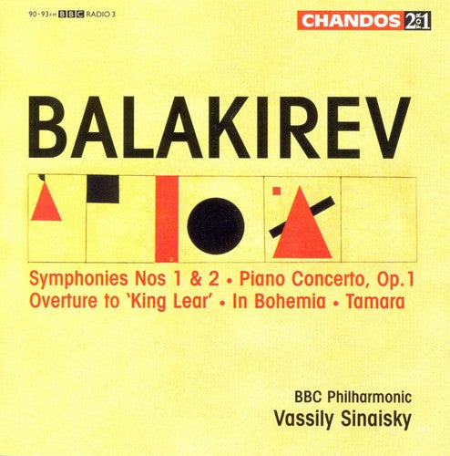 Balakirev / Shelley / Sinaisky / Bbc Philharmonic - Symphony 1 / Overture King Lear / In Bohemia - Music CD