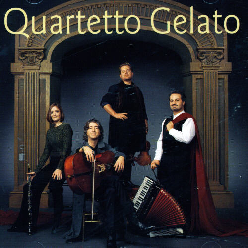 the album cover for Quartetto Gelato - Aria Fresca