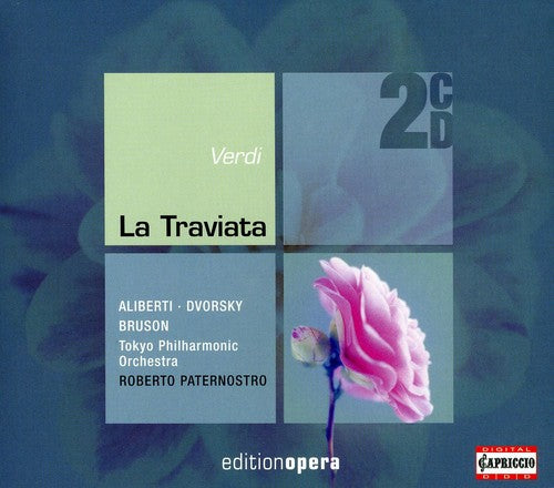 the album cover for Roberto Paternostro - La Traviata